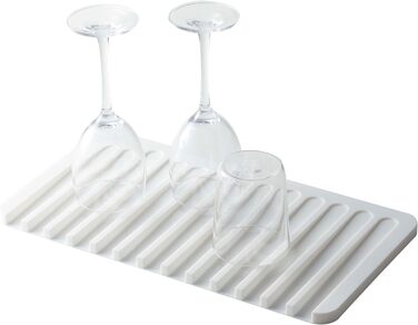 Дренажний килимок Yamazaki 7448, один розмір (білий)