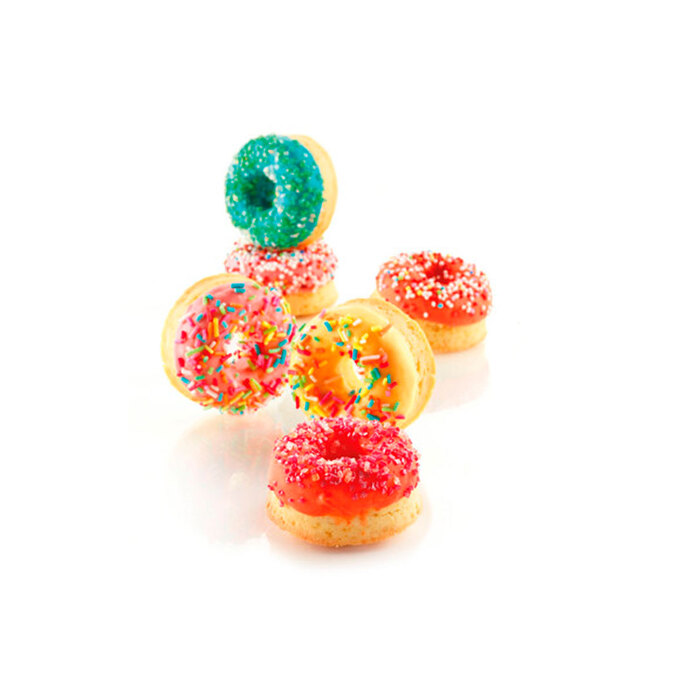 SF171/С Форма силіконова 'міні пончик' d 45-15 мм, h 18 мм