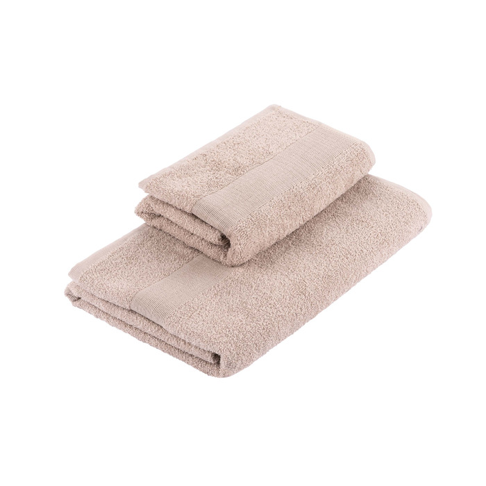 Рушник махровий Ardesto Benefit, 50х90см, 100% бавовна, айворі