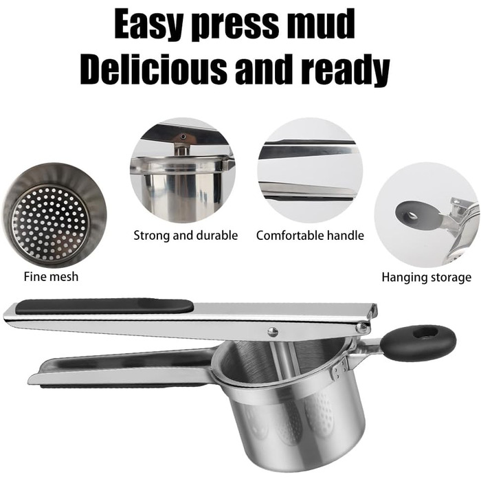 Прес для картоплі з нержавіючої сталі Atliberswo