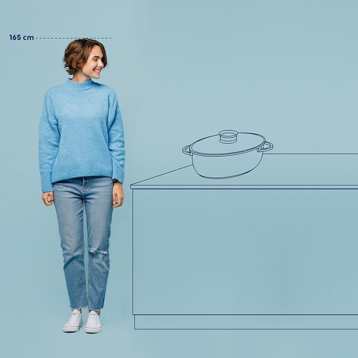 Жаровня 8 л овальна зі скляною кришкою KERROS Kela