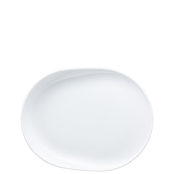 Блюдо овальне 26х20 см, біле ONO Weiß Thomas