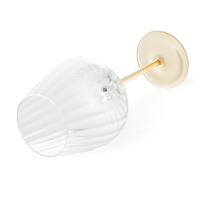 Набір з 2-х бокалів Fissman для білого вина 330 мл скло (19056)