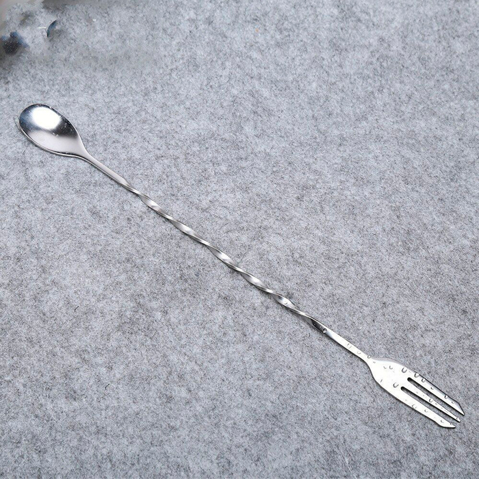 B004FXLVT Барна ложка вінтажна 45 см з вилкою, сталь 18/10