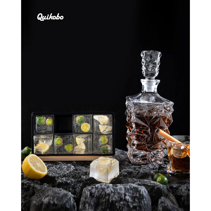 Силіконова форма для льоду 2 шт з 8 відділеннями Quikobo