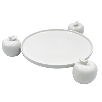 Блюдо La Porcellana Bianca FATTORIA, порцеляна, діам. 22 см