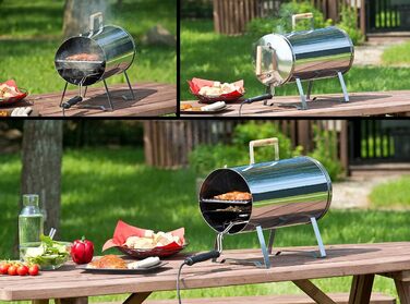 Електрична коптильня  до 250 °C, 1100 Вт, 25 x 25 x 46 см Rosenstein & Söhne