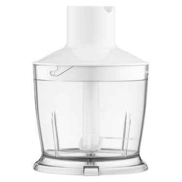 ARDESTO Блендер занурювальний HBG-800WWHCHML, 800Вт, 4в1, чаша-600мл, чопер 500мл, біло-сріблястий