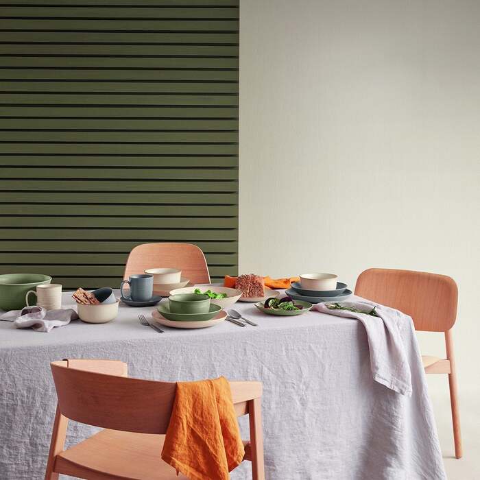 Блюдце до чашки для капучино 16 см, синє Nature Water Thomas