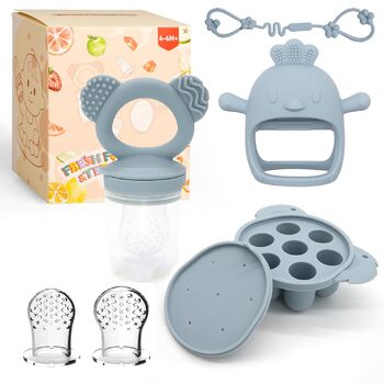 Силіконовий ніблер для дітей синій HOMETTER