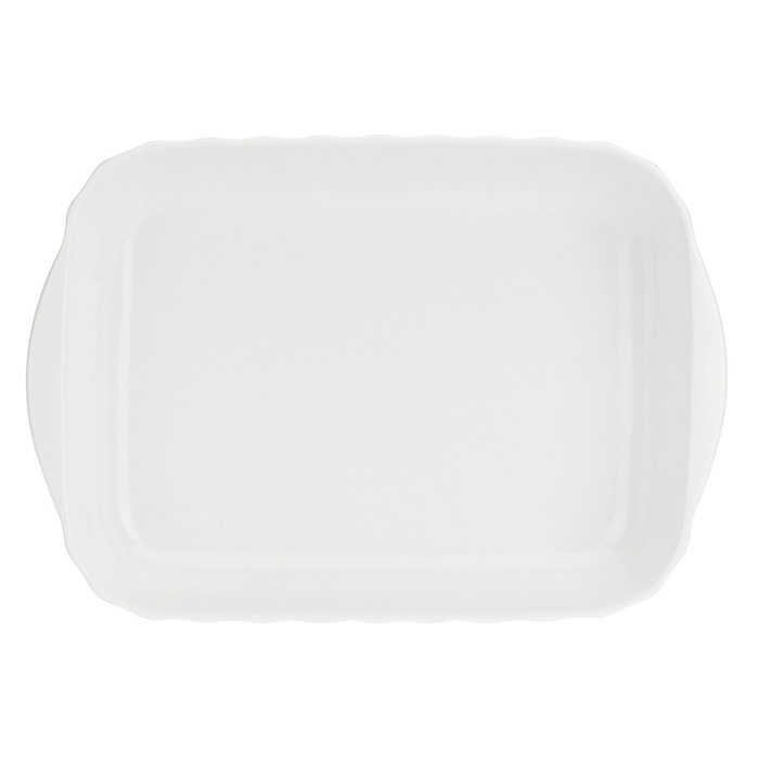 Форма для выпечки прямоугольная La Porcellana Bianca PIEVE, фарфор, 36 х 24 см