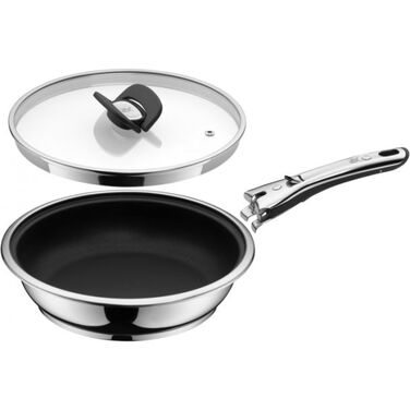 Сковорода з антипригарним покриттям 24 см Click & Serve WMF