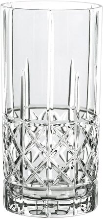 Набір склянок для лонгдринків, 8 предметів з трубочками для пиття Highland Nachtmann