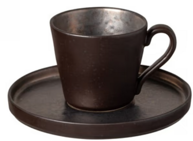 Чашка для кофе 0,09 л с блюдцем 12,5 см 560673995272