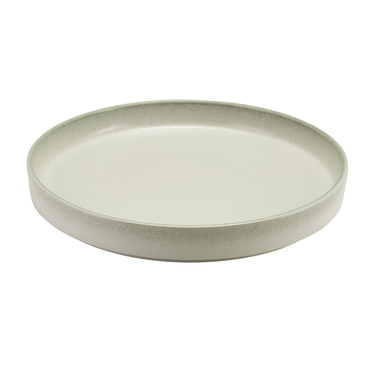 Тарелка презентационная с бортиком 24.5*h 3.4 см, серая, Sereno Cirrus, GenWare