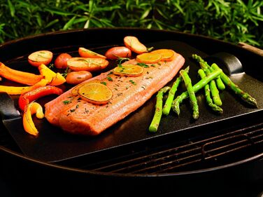 Камінь для гриля прямокутний 49,8 x 35,6 см бордовий Emile Henry