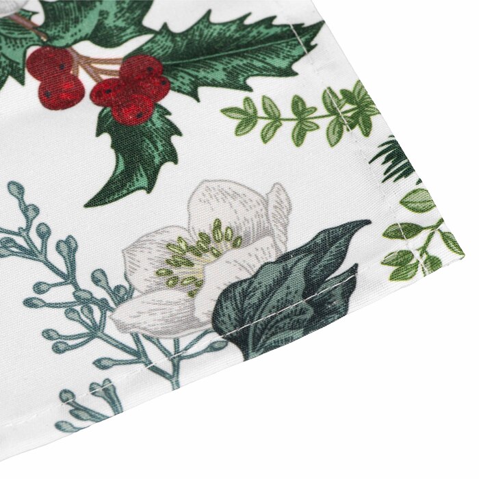 ARDESTO Ранер Happy Holidays 40х140см, 90% поліестер, 10% бавовна, зелений гостролист