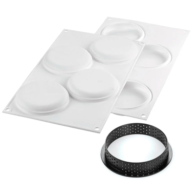 KIT TARTE RING ROUND D100 MM Форма из резины