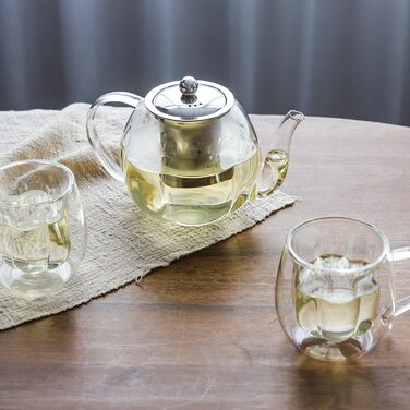 Чайник 1 л зі змінним ситечком з нержавіючої сталі Vzaahu