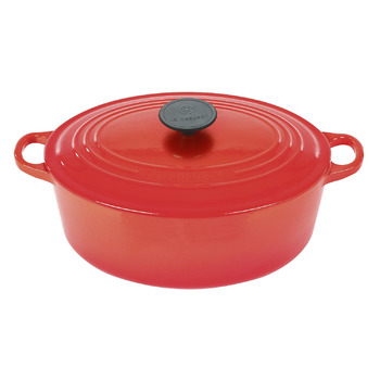 Гусятница / жаровня 27 см, кораловий Le Creuset