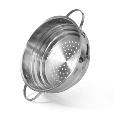 Вставка-пароварка Fissman 20/22/24 см з двома ручками (5123)