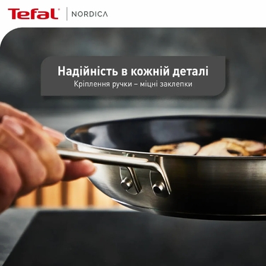 Tefal Nordica сковорода, 24см, нержавеющая сталь