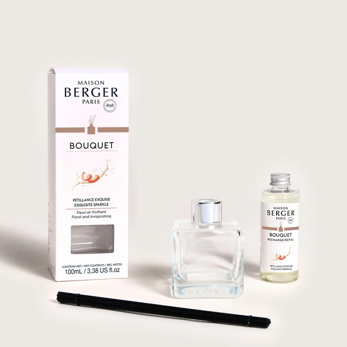 Диффузор Maison Berger Paris ICE CUBE с ароматом EXQUISIT SPARKLE, 100 мл