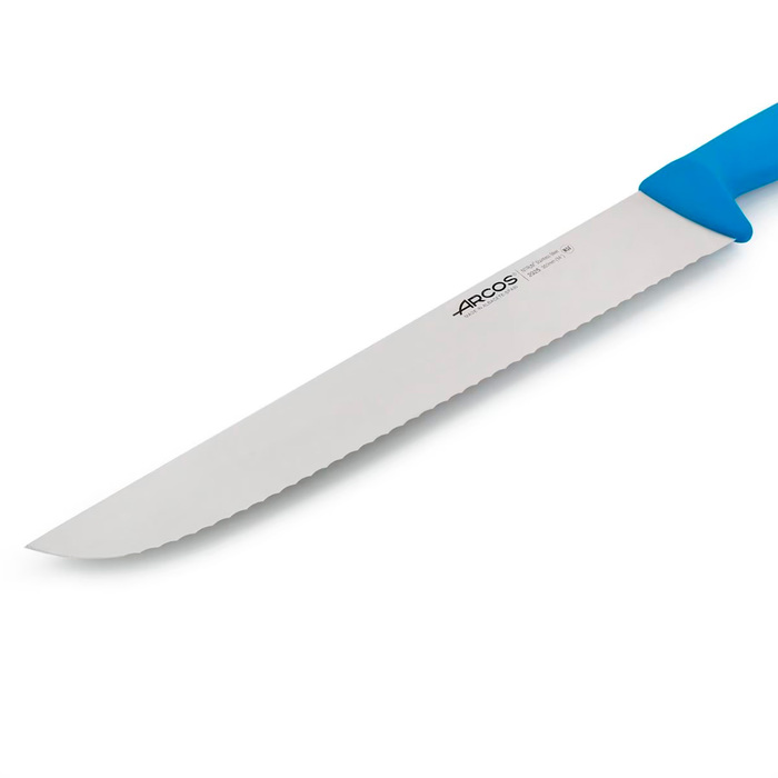 292523 Ніж м`ясника зубчастий 350 мм серія '2900' синій