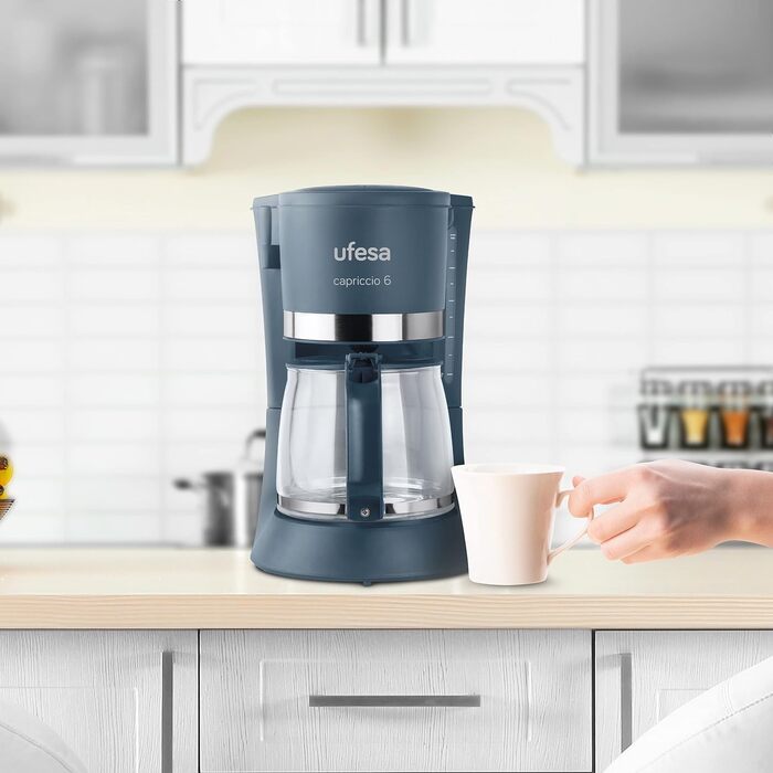 Кофеварка з фільтром 600 Вт, 0.6 л. Ufesa CG7114 Capriccio