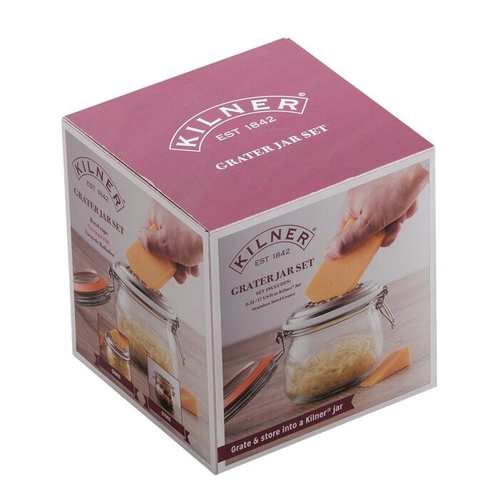 Банка с крышкой-теркой 500 мл Kilner