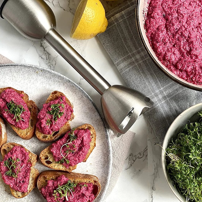 Блендер занурювальний 800 Вт з набором аксесуарів, 4 предмети Klamer