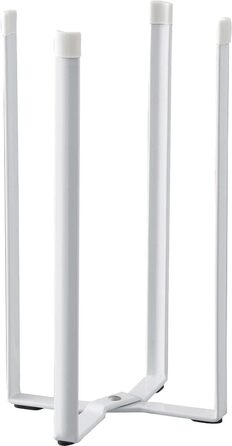 Багатоцільова кухонна сушарка Yamazaki Tower, тримач для пляшок, контейнер для органічних відходів, складний, сталевий, акрилова смола, H 26,5 см (білий)