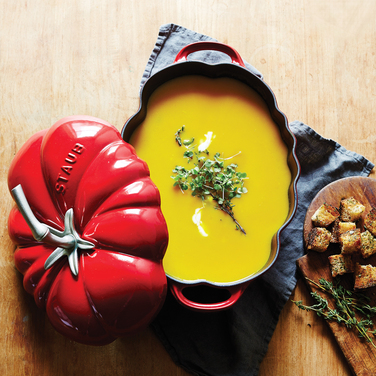 Каструля / жаровня в формі помідора 25 см Cherry Staub