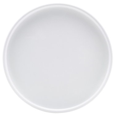 Тарелка белая презентационная 21*2.2 см с низким вертикальным бортом, GenWare