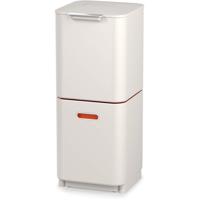 Контейнер для сміття подвійний 40 л білий Totem Compact Joseph Joseph