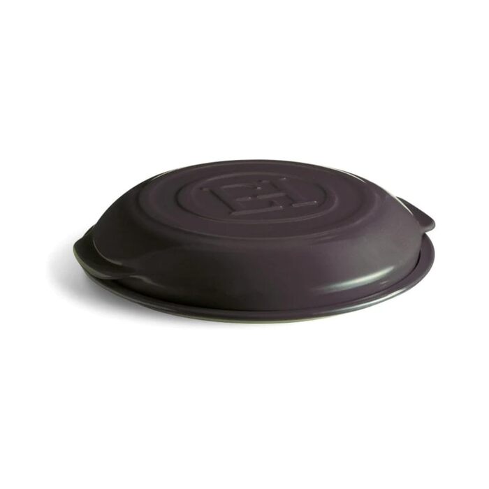 Форма для пирога тарт татен з кришкою, темно-коричнева Emile Henry