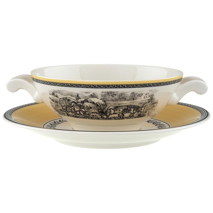 Піала для супу / бульйону з блюдцем Audun Villeroy & Boch