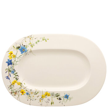 Тарілка 34 x 24 см овальна Fleurs des Alpes Brillance Rosenthal