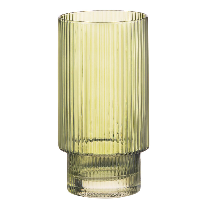 ARDESTO Набор низких бокалов 380мл, 2шт, Стекло, Зеленый