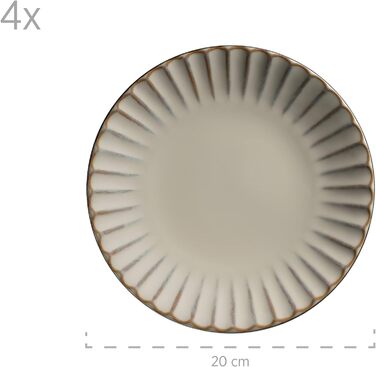 Набор посуды на 4 персоны, 20 предметов, Confino MÄSER