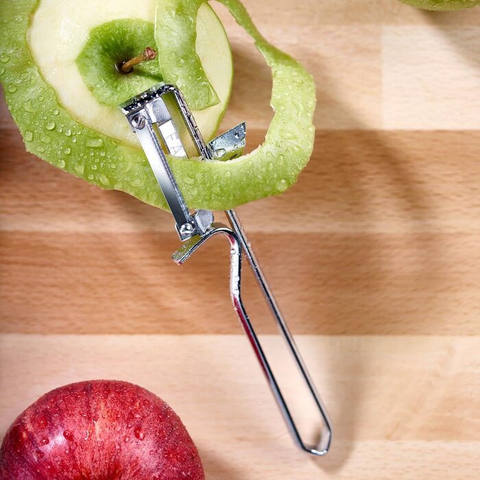 Яблучна очищувач/різак/серцевина Westmark, з присоскою, 30,5 x 10,5 x 13 см, нержавіюча сталь/алюміній, apple dream, зелений/сріблястий, 11442260 (набір із 3 шт. )