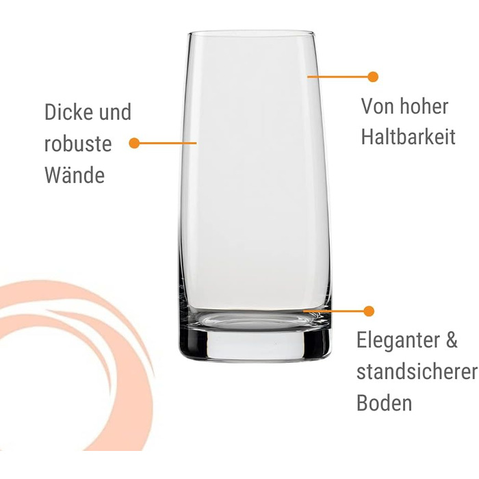 Стакан для воды 0,36 л, набор 6 предметов, Experience Stölzle Lausitz