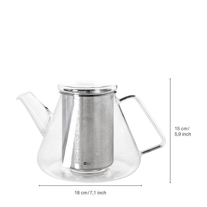 Чайник заварювальний 1,5 л з фільтром Orient+ AdHoc