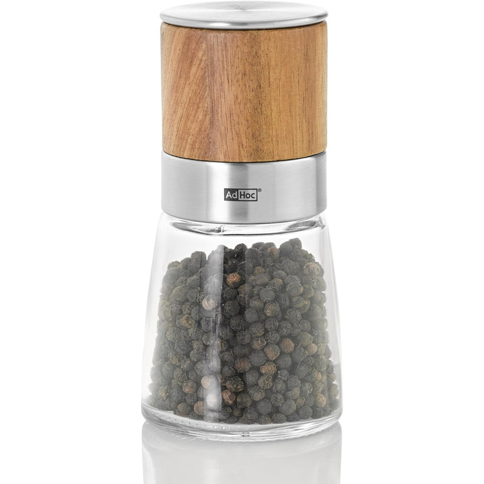 Млин для перцю та солі 13,5 см, акація світла Akasia AdHoc