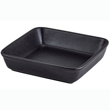 Форма квадратна 25,4 х6, 5см, 2400 мл, ефект чавуну, GenWare