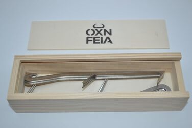 Набір гачків для коптильні з нержавіючої сталі 10 шт 12 см Oxnfeia