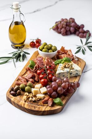 Дошка сервірувальні з оливкового дерева 43 х 20 х 2 см SOLTAKO