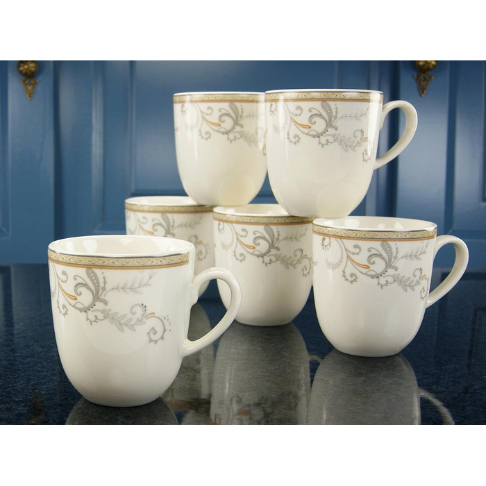 Серия Villa Medici, набор посуды комбинированный сервиз 45,5 x 32,5 x 33 см (6 предметов, одинарный), 17803