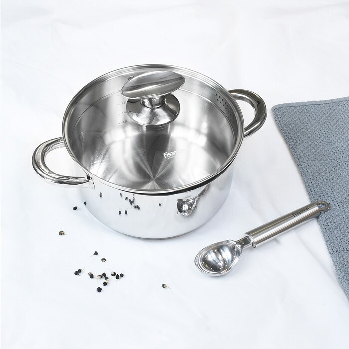 Каструля зі скляною кришкою 20 см 3,1 л ELEGANCE Fissman