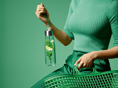 Пляшка 750 мл прозора / світло-зелена MyFlavour Eva Solo